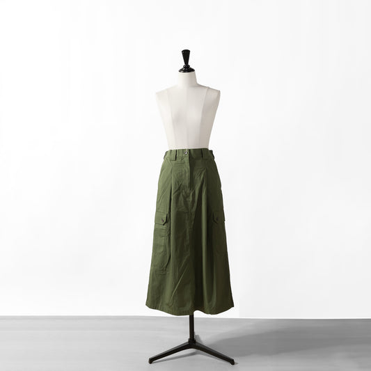 24AW SARAHWEAR COTTON WEATHER CLOTH SKIRT