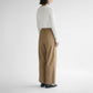 26AW SARAHWEAR ＜Carole＞ハイデンシティツイル ベーカーパンツ C30624