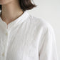 26AW SARAHWEAR ＜Ronan＞シャンブレースタンドカラーシャツ C53122