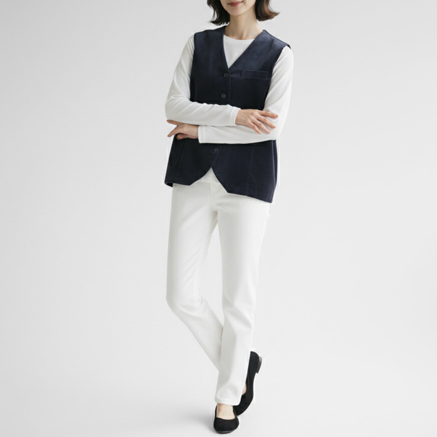 25AW SARAHWEAR ヴェルヴェッティーンベスト C1137