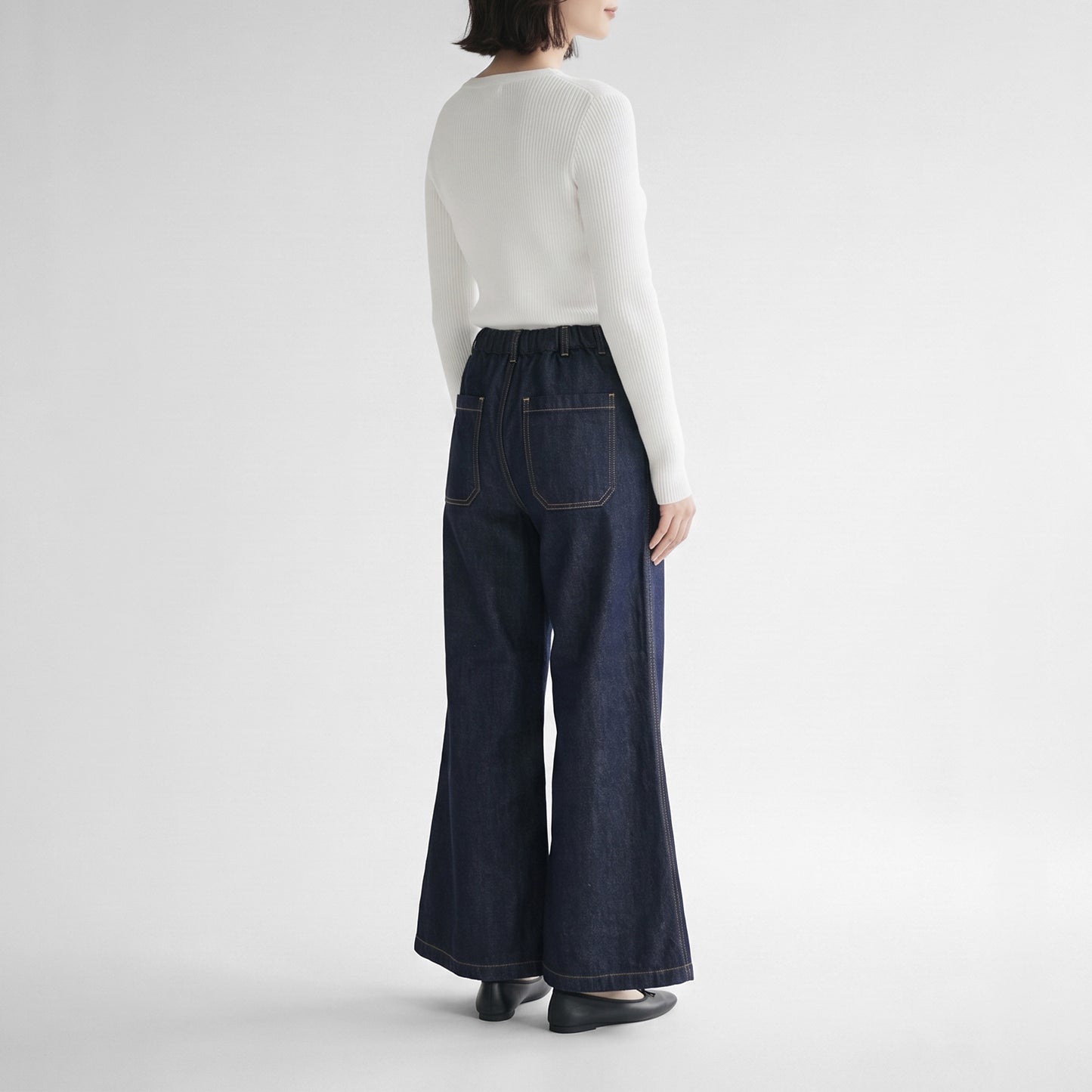 26AW SARAHWEAR ＜Ali＞デニムバギーパンツ C30635-ow