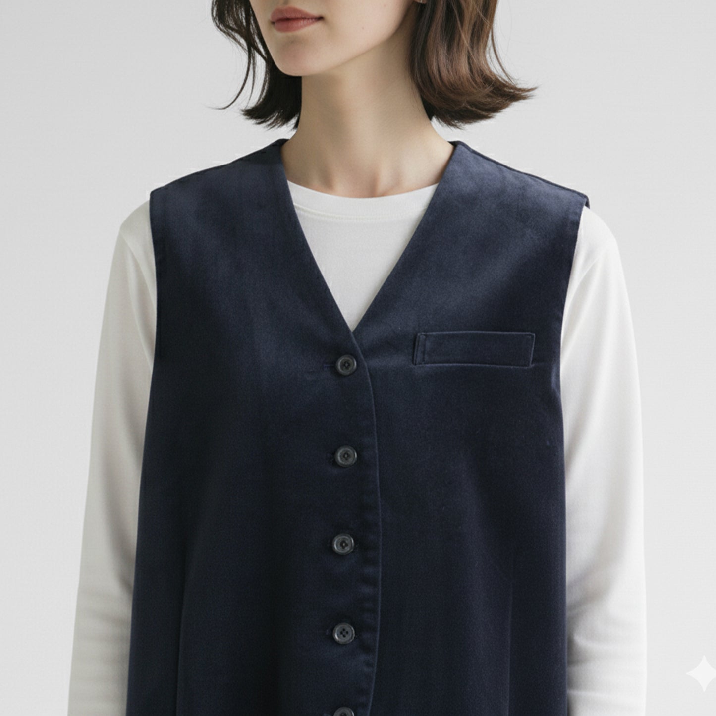 25AW SARAHWEAR ヴェルヴェッティーンベスト C1137