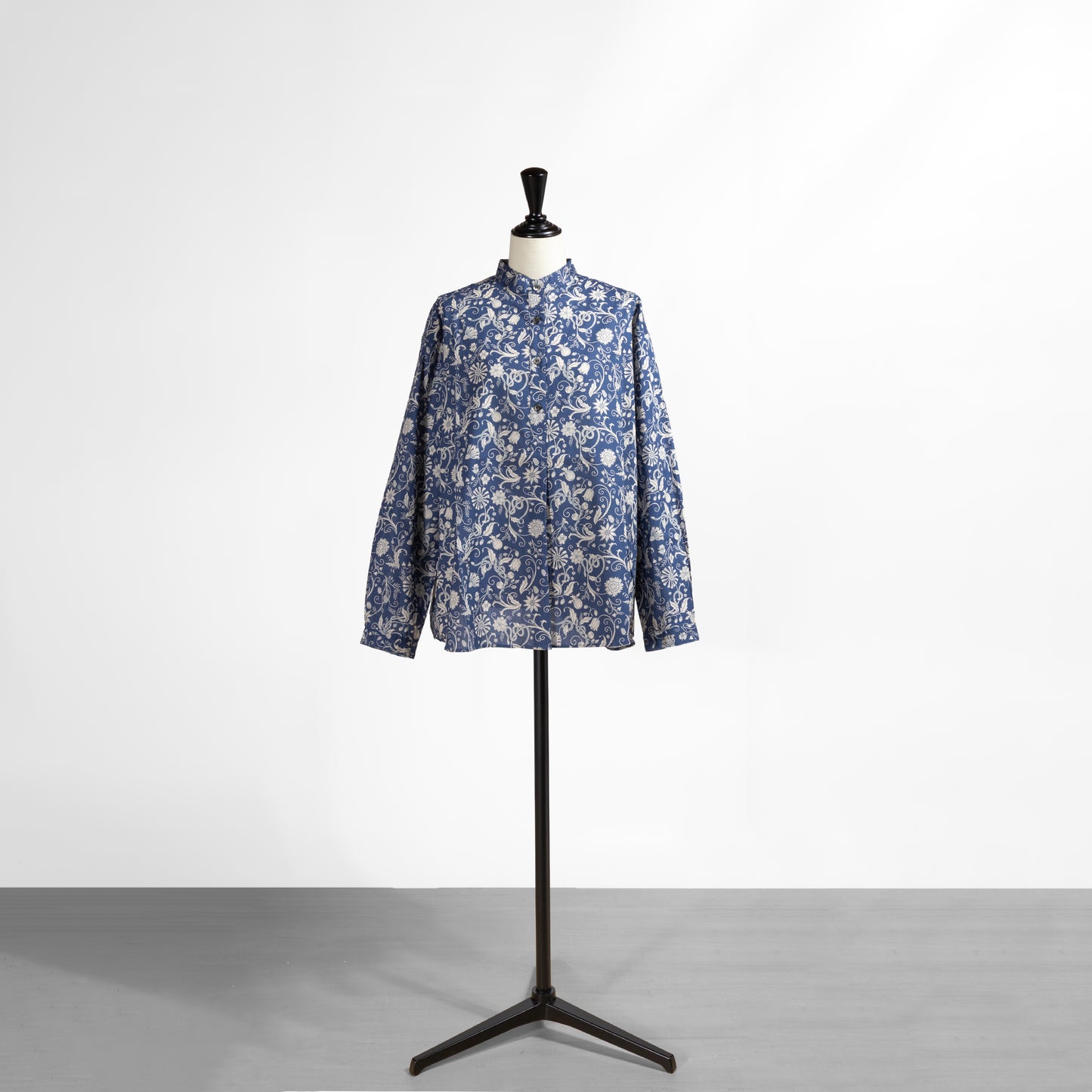 26AW SARAHWEAR リバティプリント スタンドカラーシャツ C53135