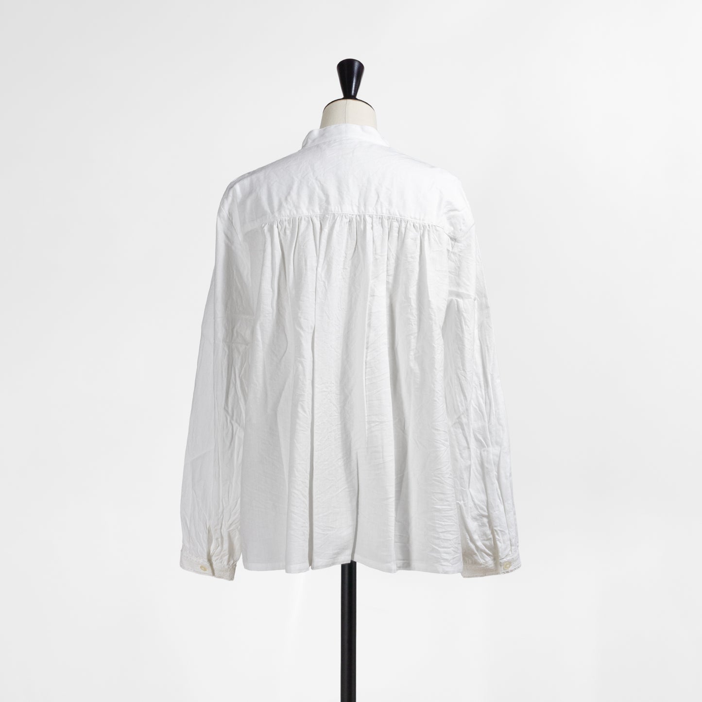 26AW SARAHWEAR ＜Ronan＞シャンブレースタンドカラーシャツ C53122