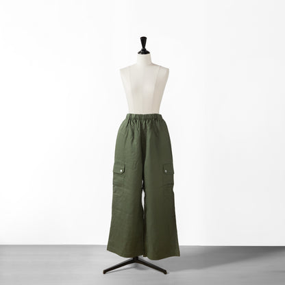 24SS SARAHWEAR LYOCELL LINEN CARGO PANT