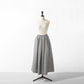 24SS SARAHWEAR Gingham Elastic Tuck Skirt