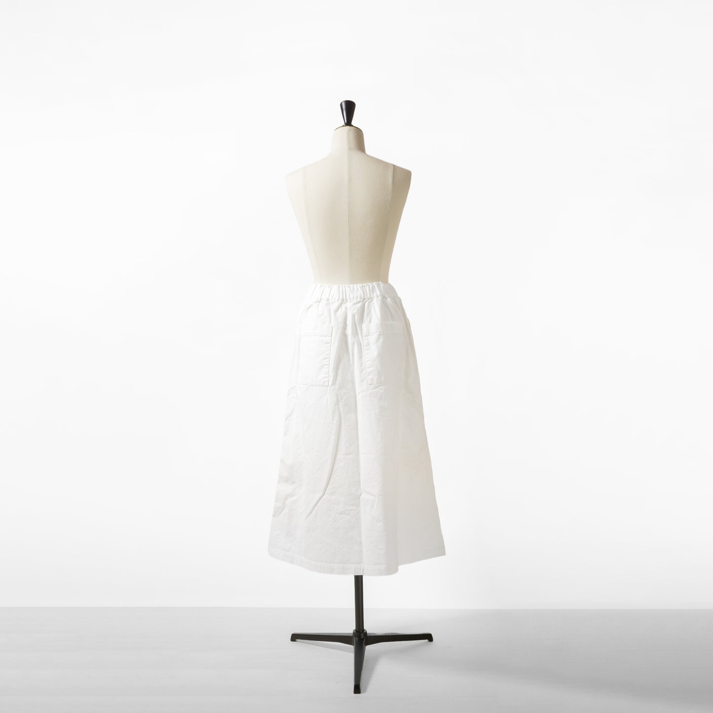24SS SARAHWEAR Organic Cotton Twill Painter Skirt