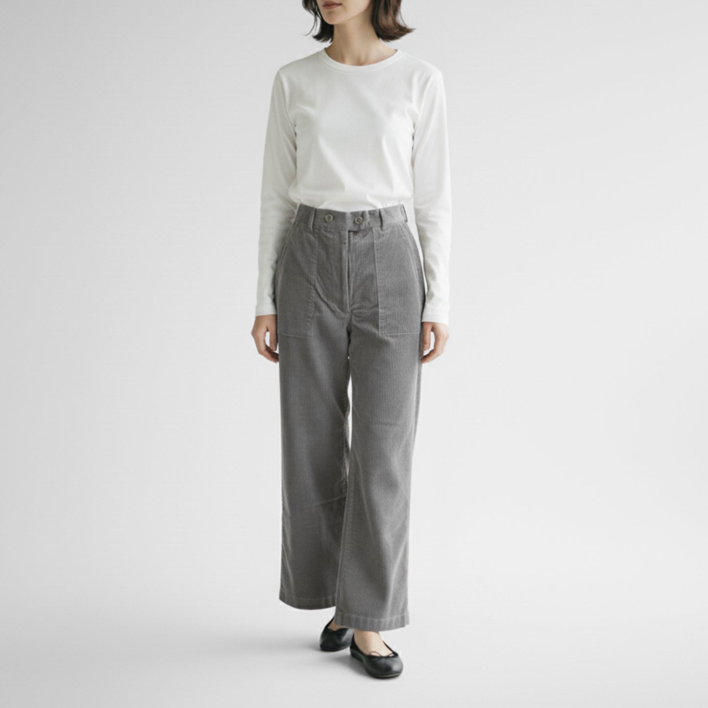 25AW SARAHWEAR ＜Carole＞コーデュロイストレートパンツ C30587