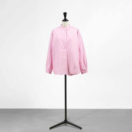 26SS SARAHWEAR ポプリンジャパニーズ刷毛目スタンドカラーシャツ C53058