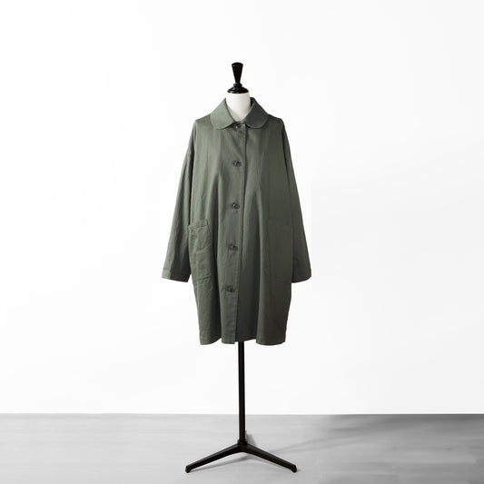 24AW SARAHWEAR ＜Beuys Coat＞COTTON HERRINGBONE