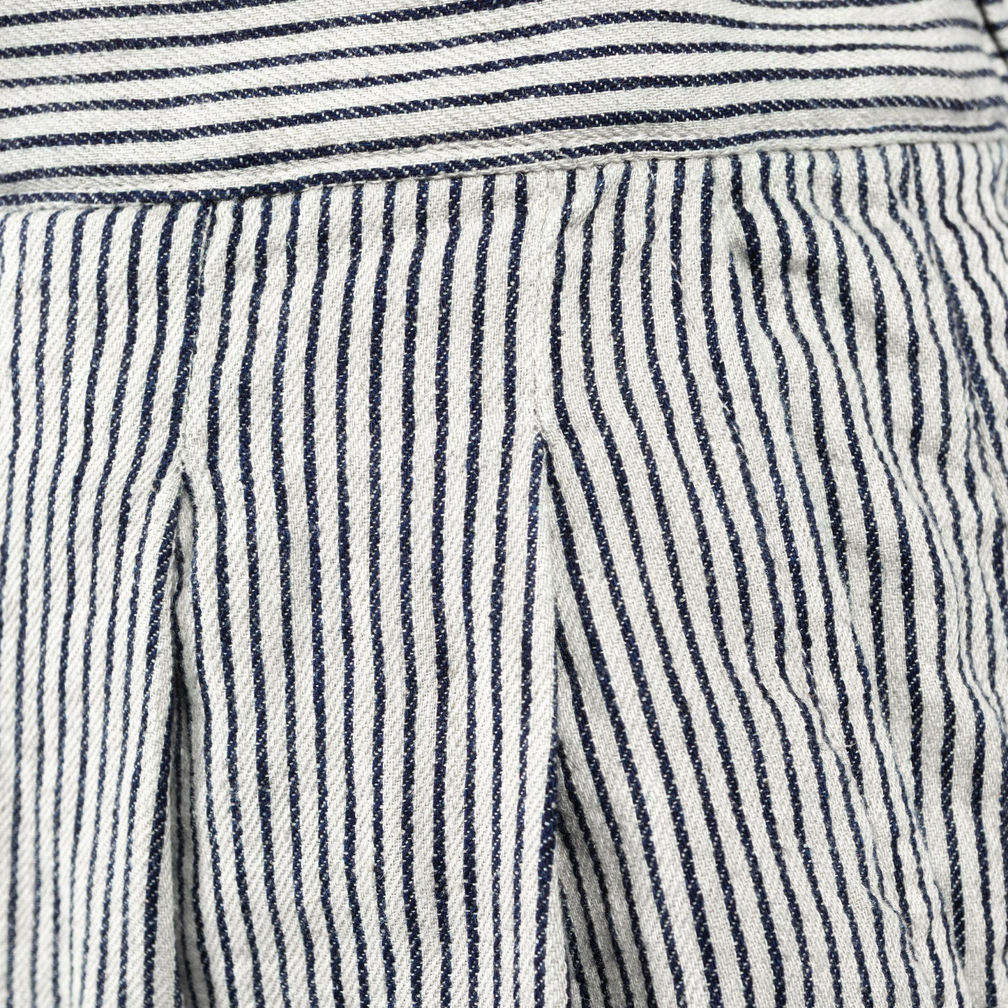 26SS SARAHWEAR   ＜Kyoko＞リネンコットン ヒッコリーストライプ キュロットパンツ C30616