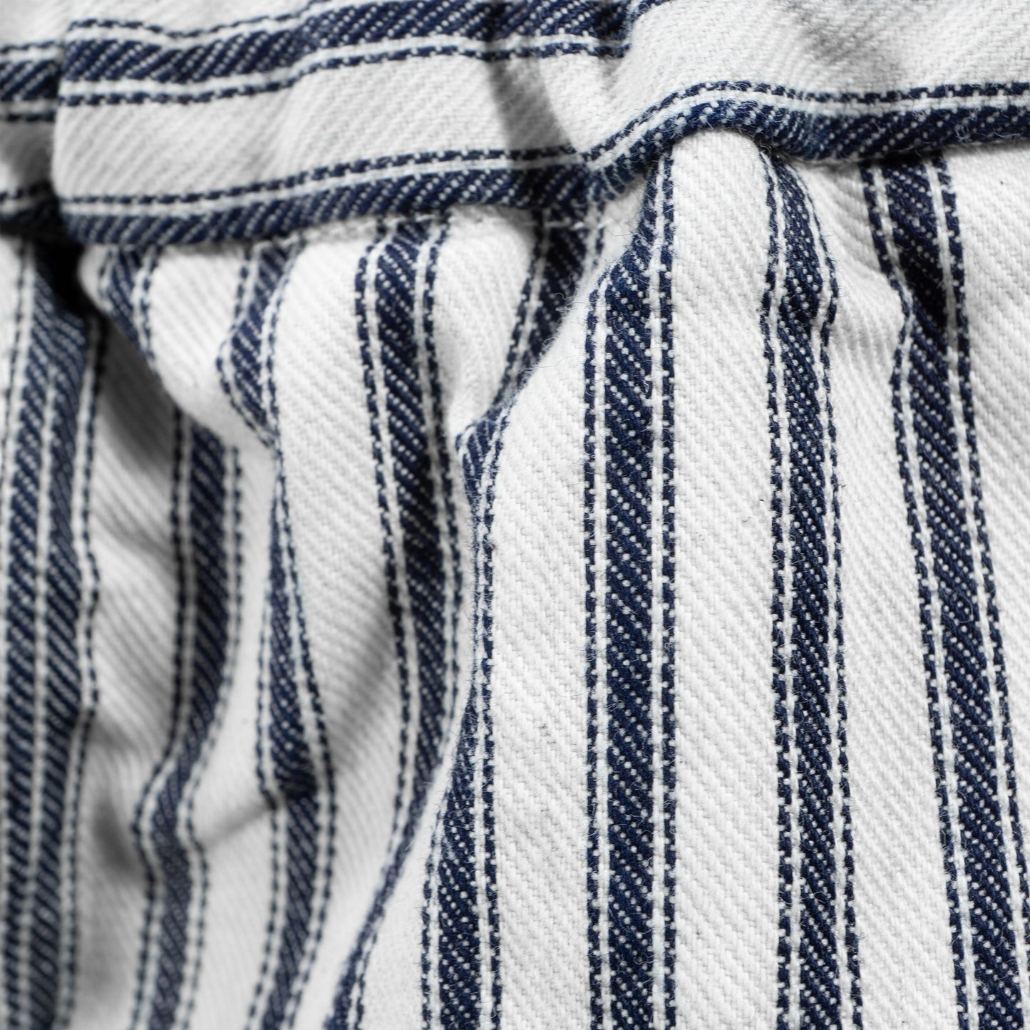 26SS SARAHWEAR ヒッコリーソフトバギーパンツ C30601