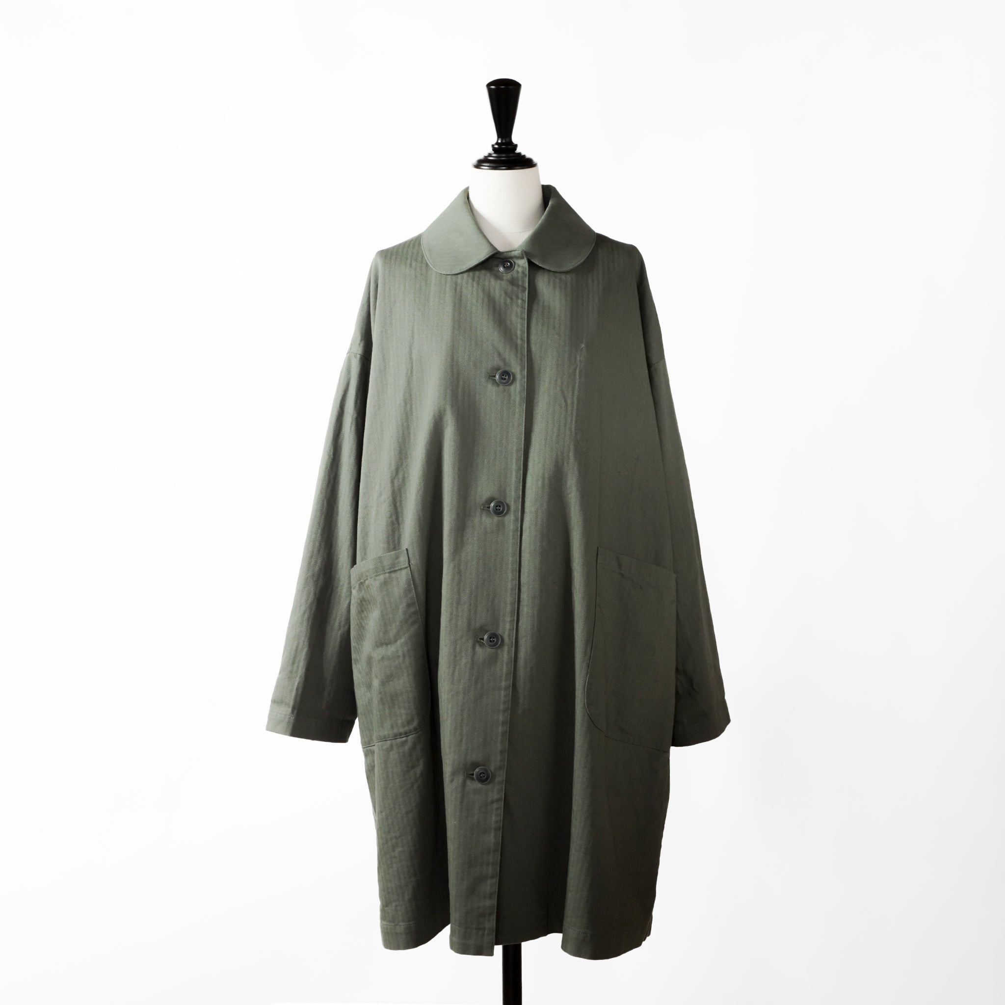 24AW SARAHWEAR ＜Beuys Coat＞COTTON HERRINGBONE