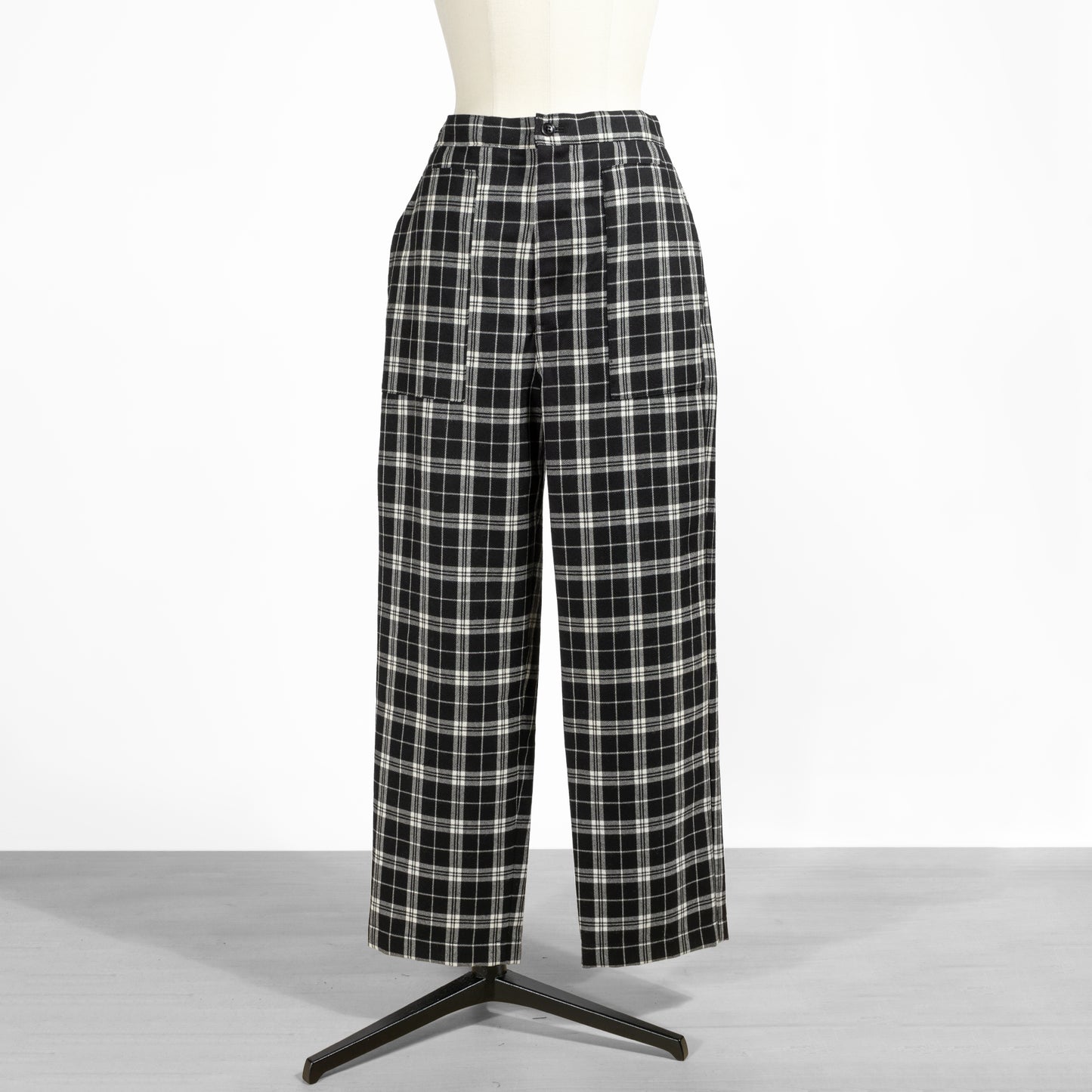 25AW SARAHWEAR ＜Narumu＞ウーステッドタータンテーパードパンツ C30589
