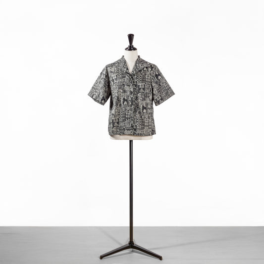 25SS SARAHWEAR ＜Patricia＞ストレッチプリントシャツ