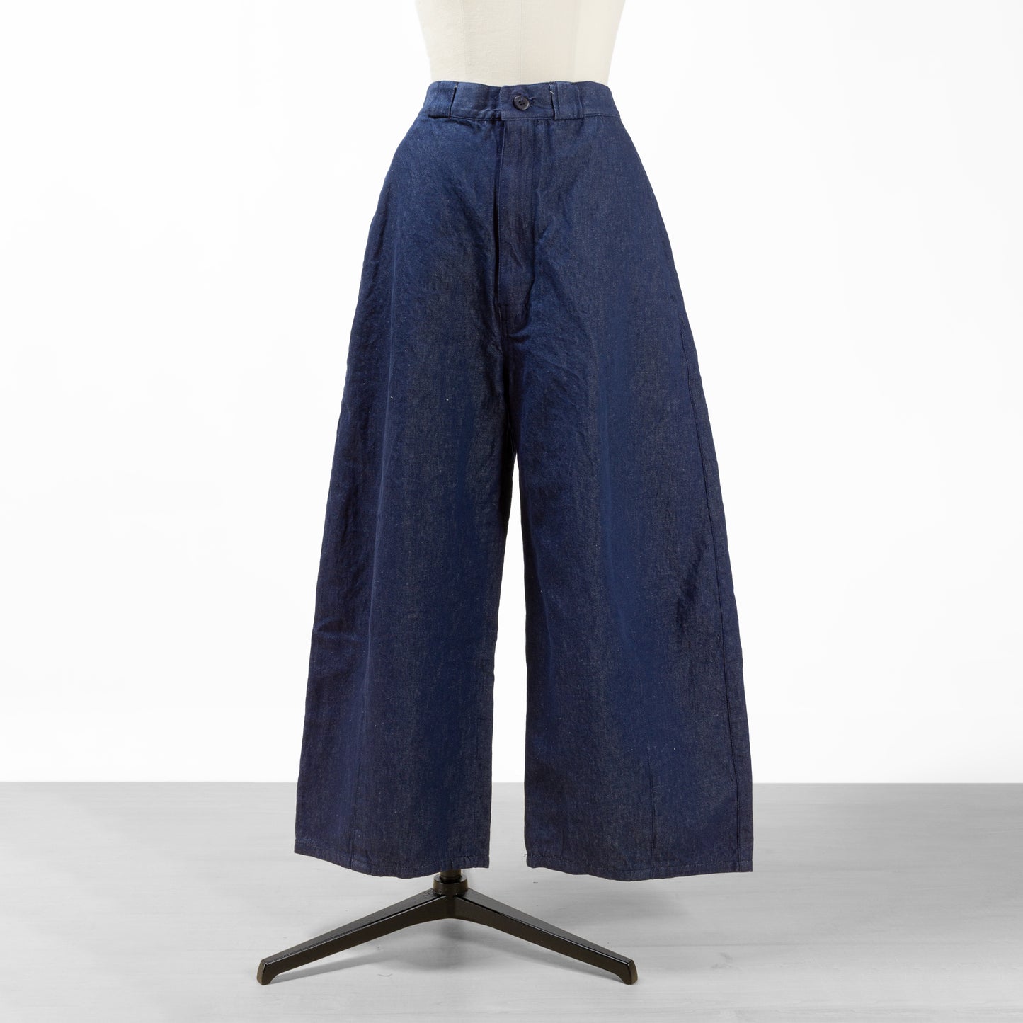 25SS SARAHWEAR コットンリネンデニムチューリップパンツ