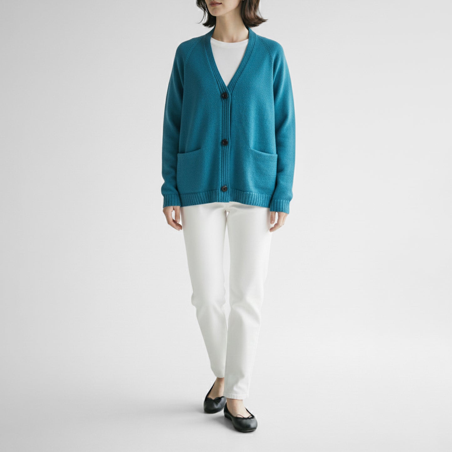 25AW SARAHWEAR エクストラファインメリノカーディガン C11606