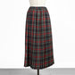 25AW SARAHWEAR ＜Hanna＞ウーステッドタータンプリーツスカート C21652