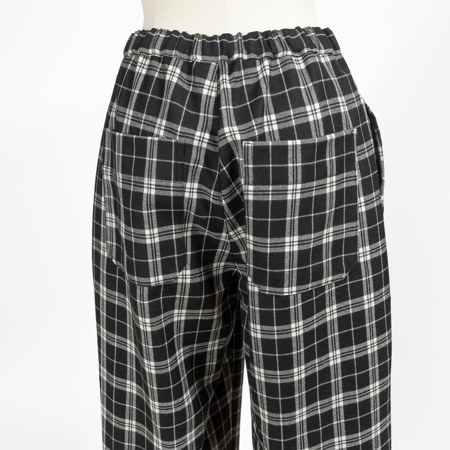 25AW SARAHWEAR ＜Narumu＞ウーステッドタータンテーパードパンツ C30589