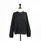 25AW SARAHWEAR ＜Sumire＞エンブロイダリー肩ギャザーブラウス ストライプ C53052