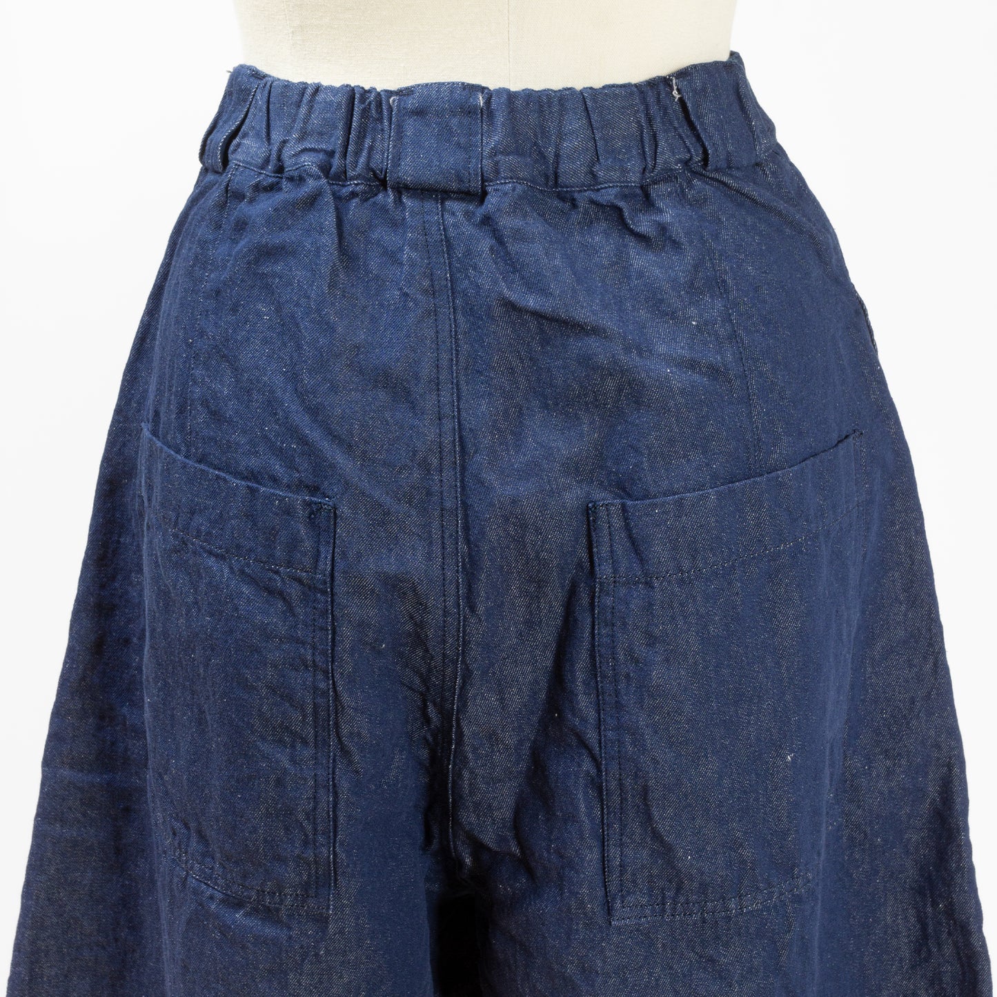 25SS SARAHWEAR コットンリネンデニムチューリップパンツ