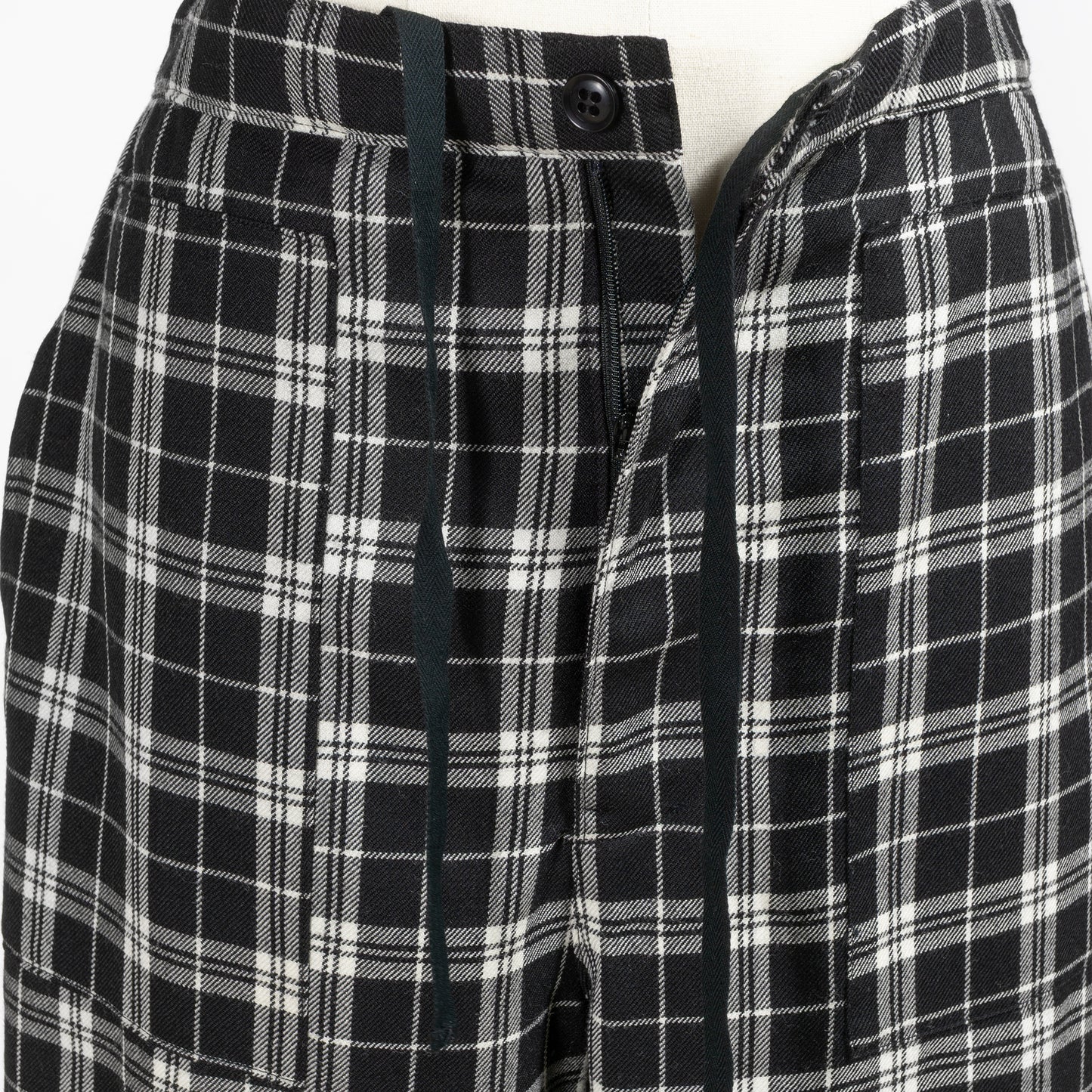 25AW SARAHWEAR ＜Narumu＞ウーステッドタータンテーパードパンツ C30589