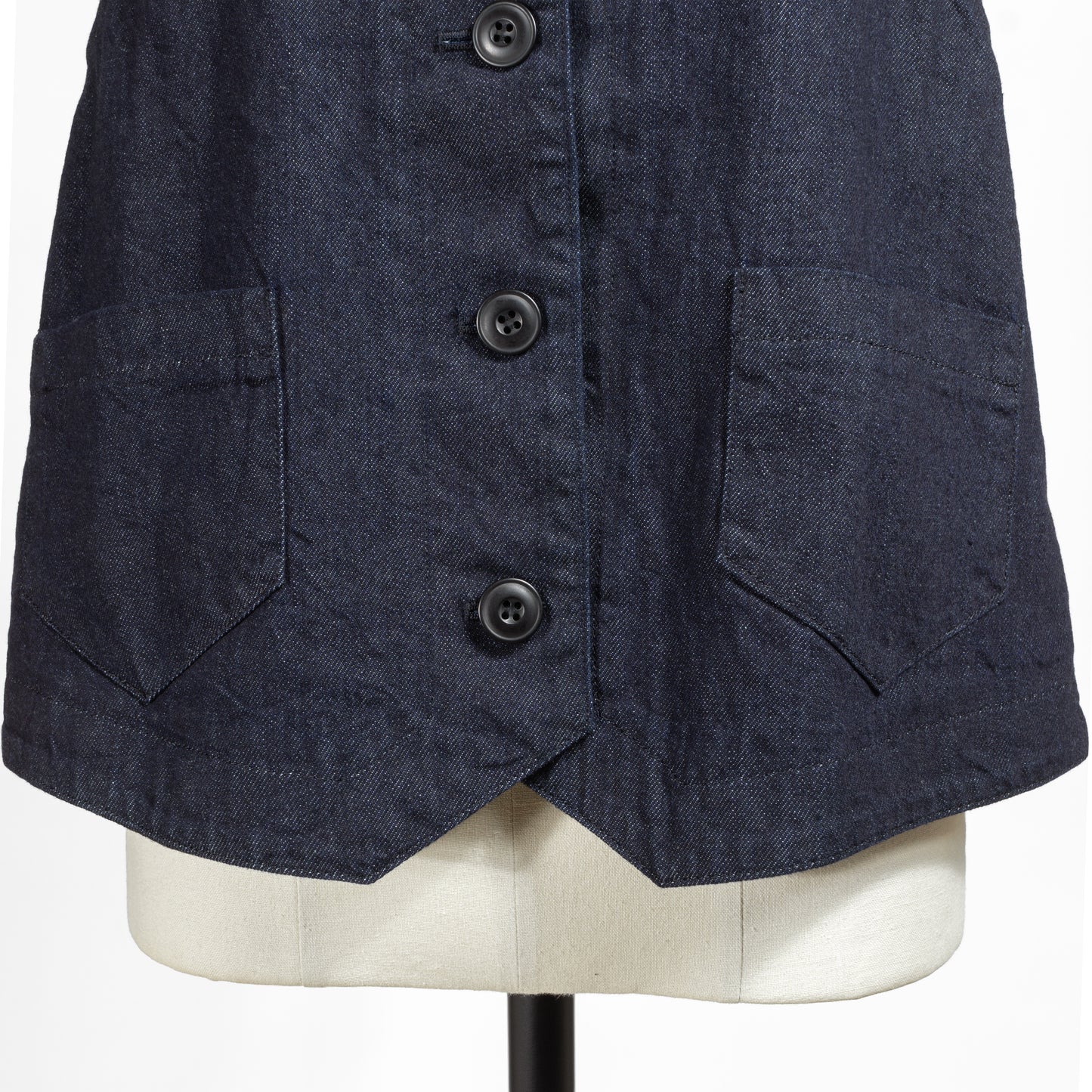 25AW SARAHWEAR ＜Annie＞インディゴデニムベストC1131