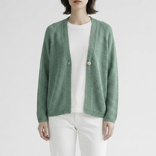 26SS SARAHWEAR リネンニットカーディガン C11587