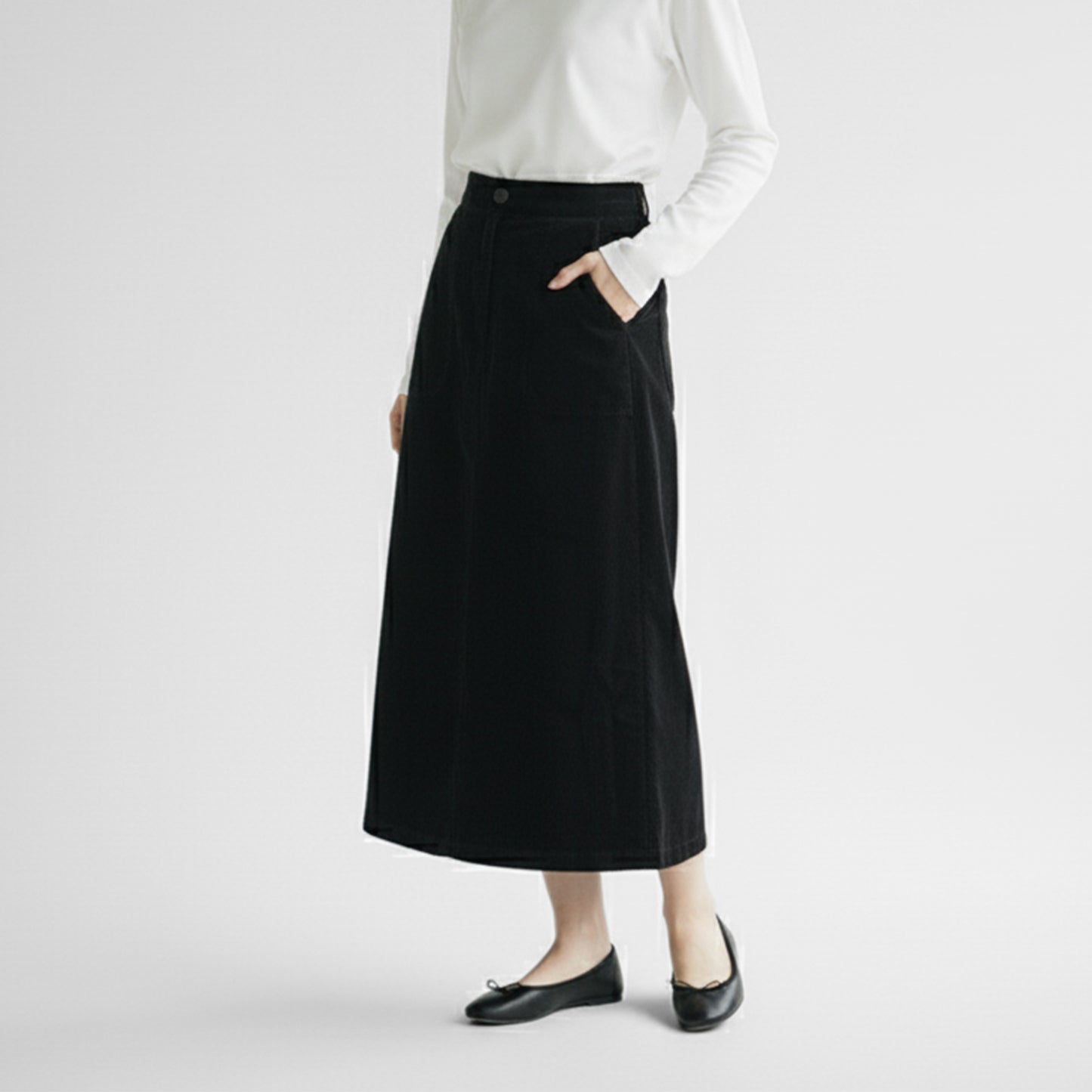 25AW SARAHWEAR コーデュロイセミタイトスカート C21855