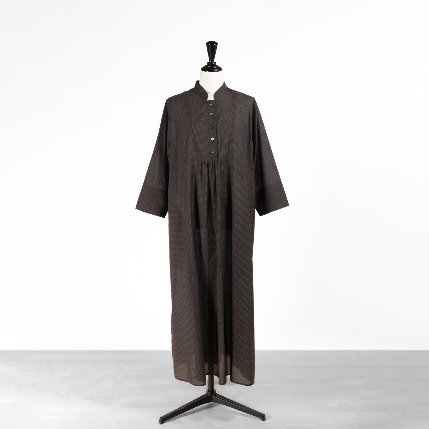26SS SARAHWEAR ＜Tamiyo＞コットンシルクローンギンガムドレス C71313