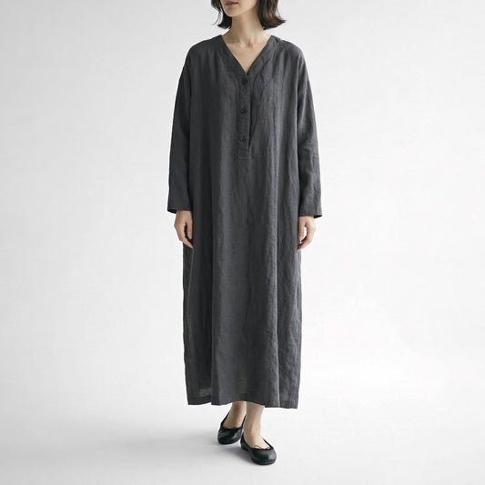 26SS SARAHWEAR プレーンリネンAラインドレス C71298