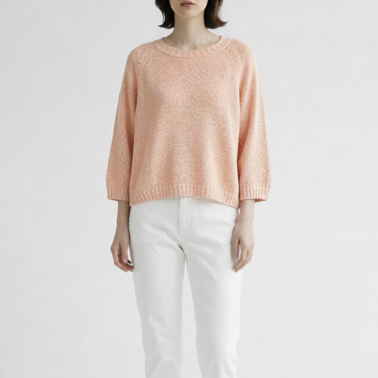 26SS SARAHWEAR リネンニットプルオーバー C11591