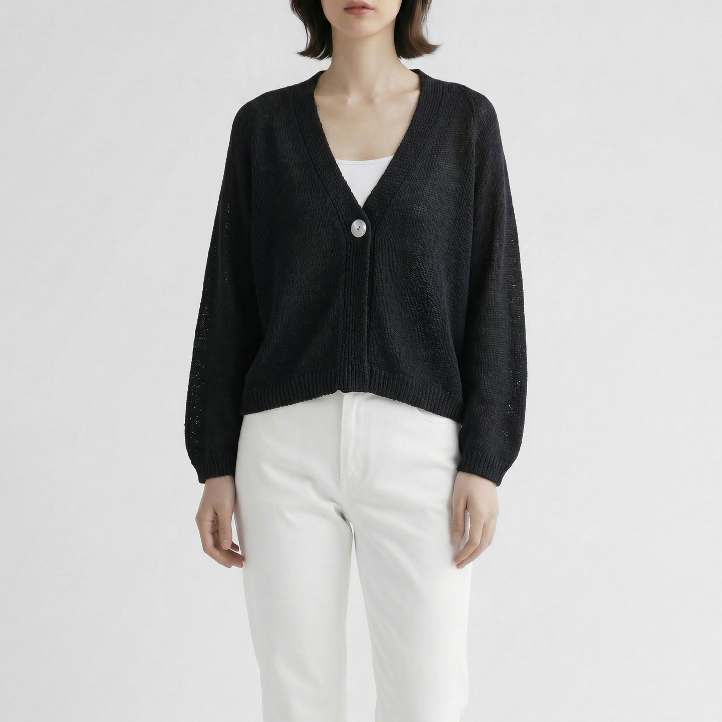 26SS SARAHWEAR リネンニットカーディガン C11587