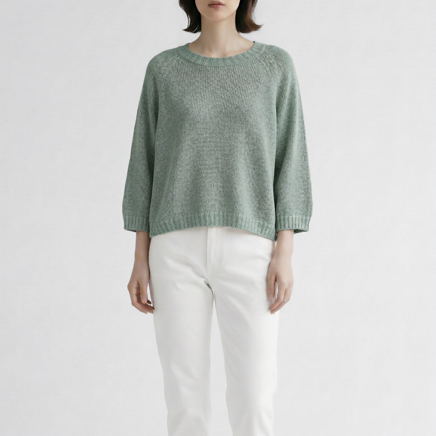 26SS SARAHWEAR リネンニットプルオーバー C11591