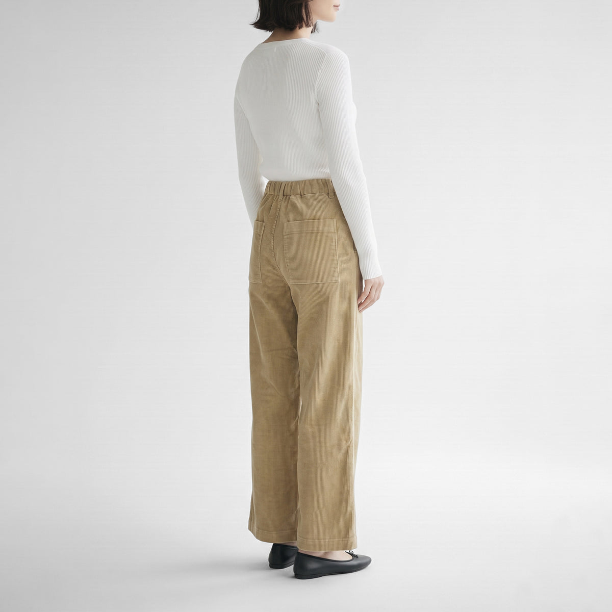 26AW SARAHWEAR ＜Carol＞コーデュロイベーカーパンツ C30623
