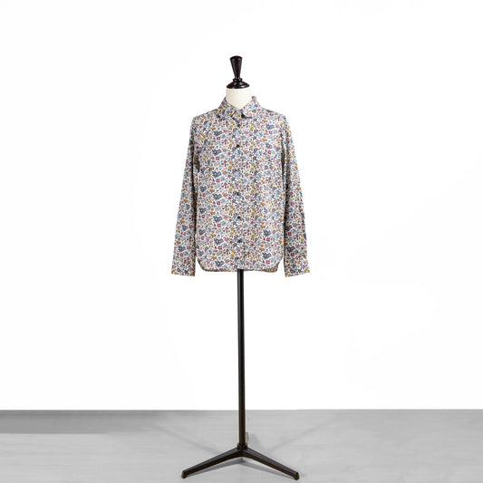 25AW SARAHWEAR ＜Sophia＞リバティプリント丸衿シャツ C53053