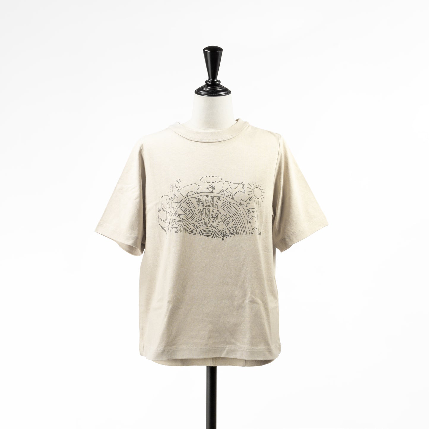 25SS SARAHWEAR  ＜Jayne＞WALK ON THE NATURAL SIDE Tシャツ