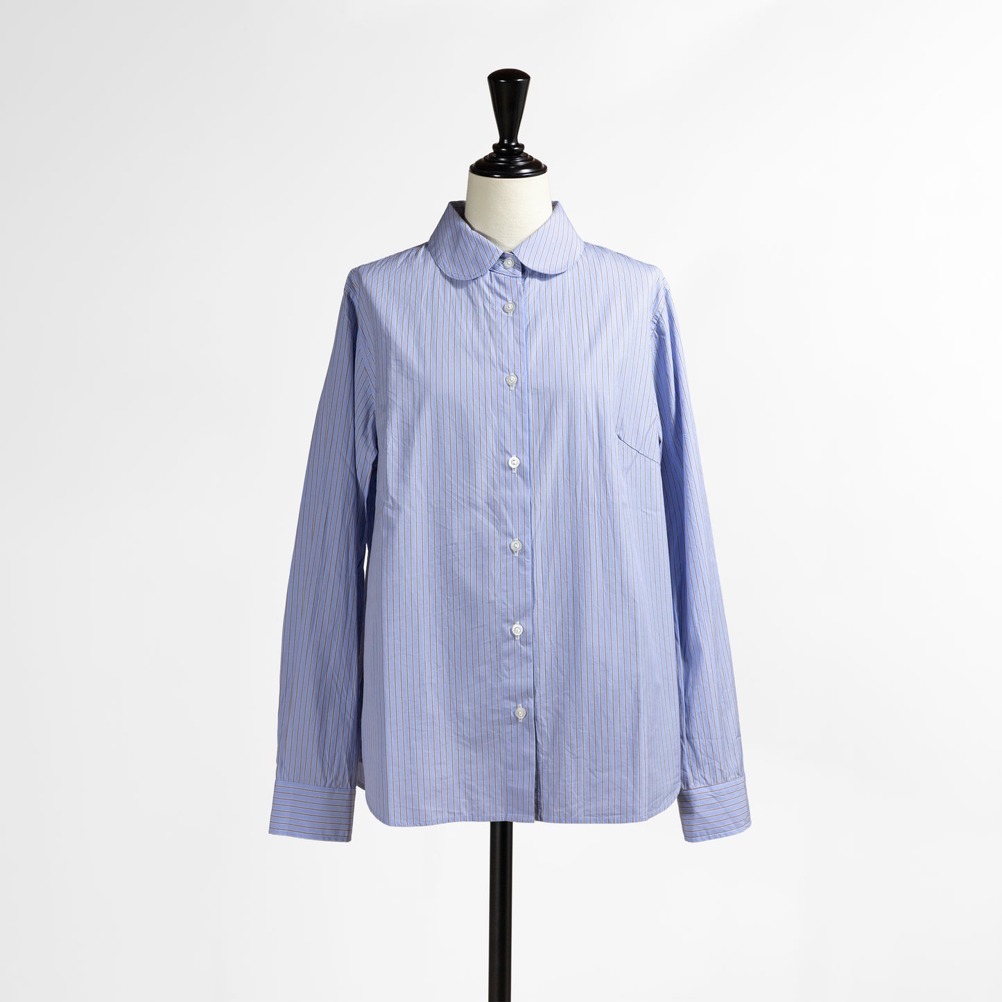 26AW SARAHWEAR ＜Sophia＞コットンポプリン ラウンドカラーシャツ C5312