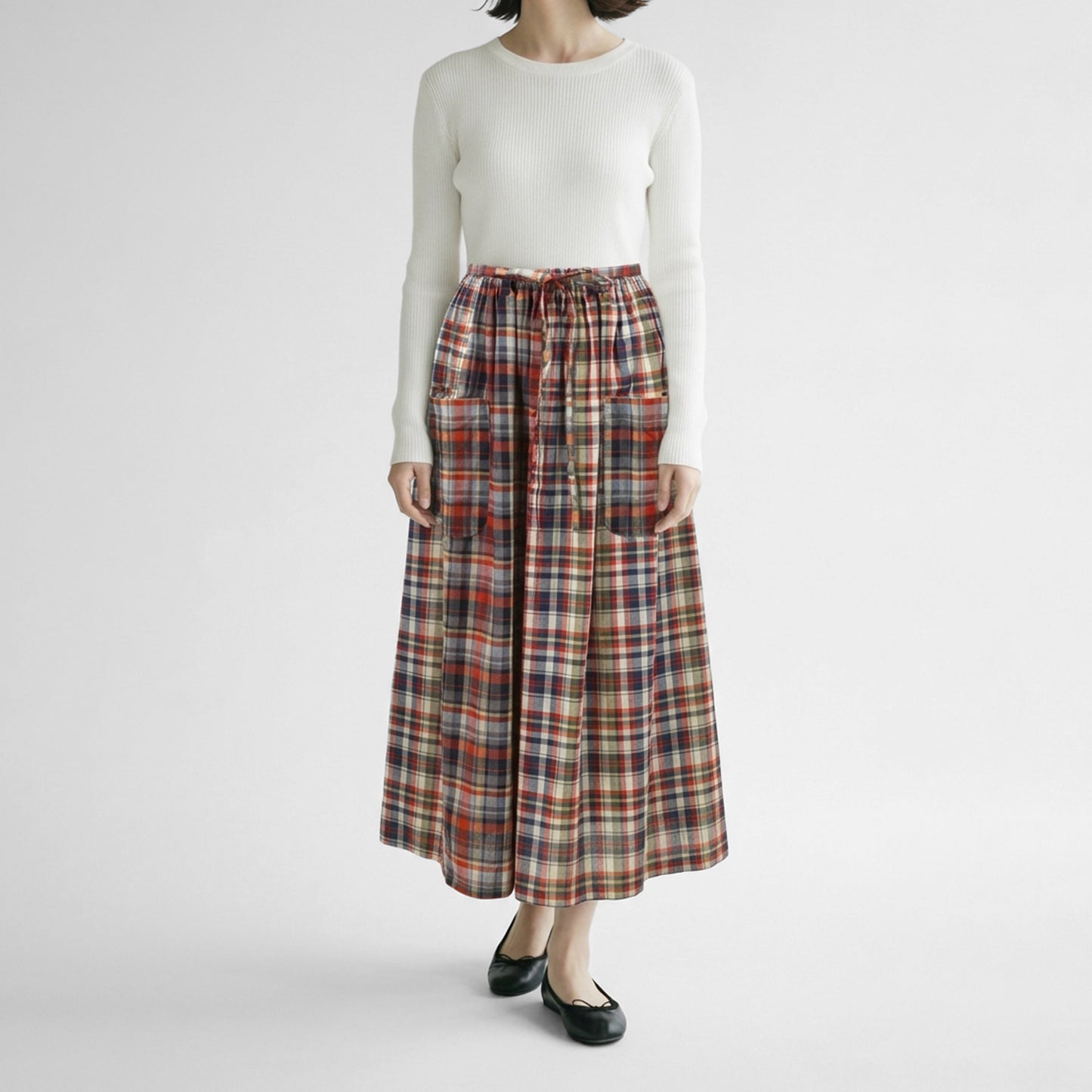 26SS SARAHWEAR マドラスチェックスカート C21872