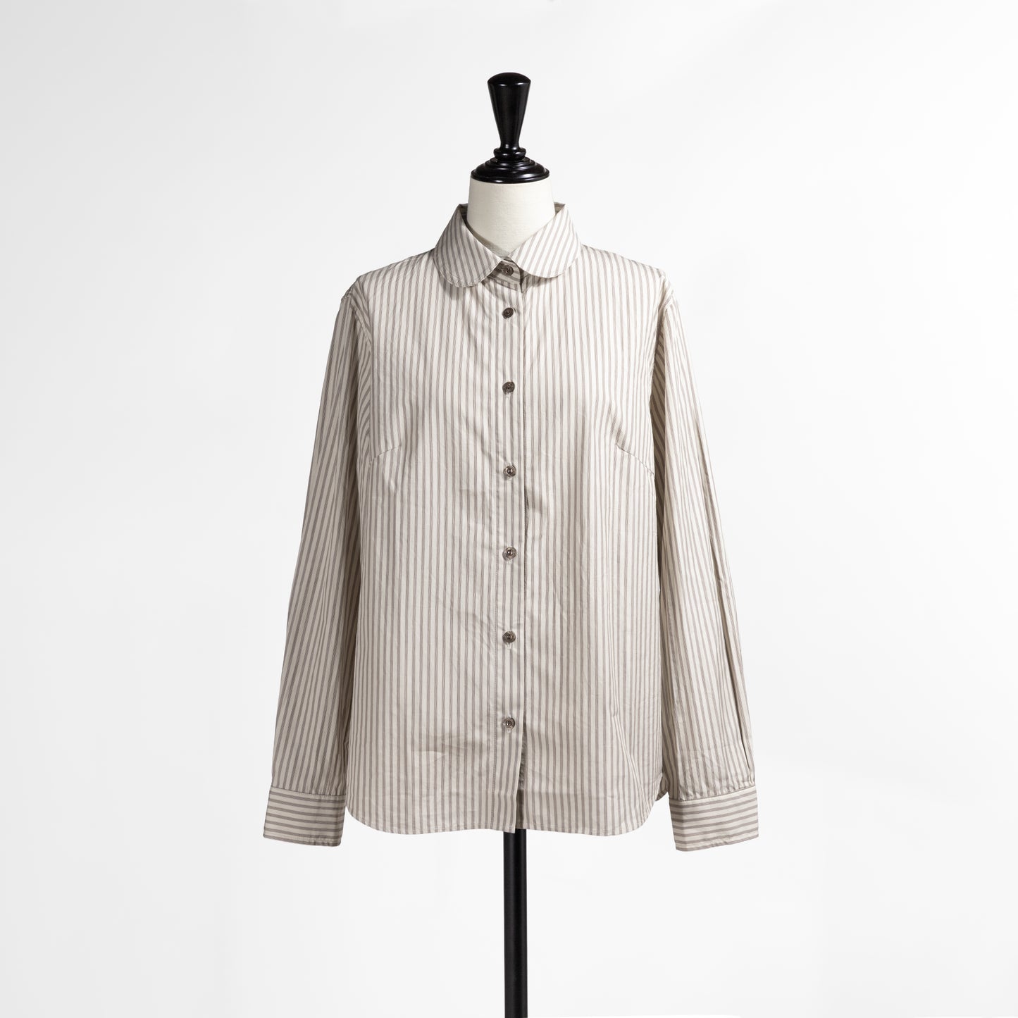 26AW SARAHWEAR ＜Sophia＞コットンポプリン ラウンドカラーシャツ C5312