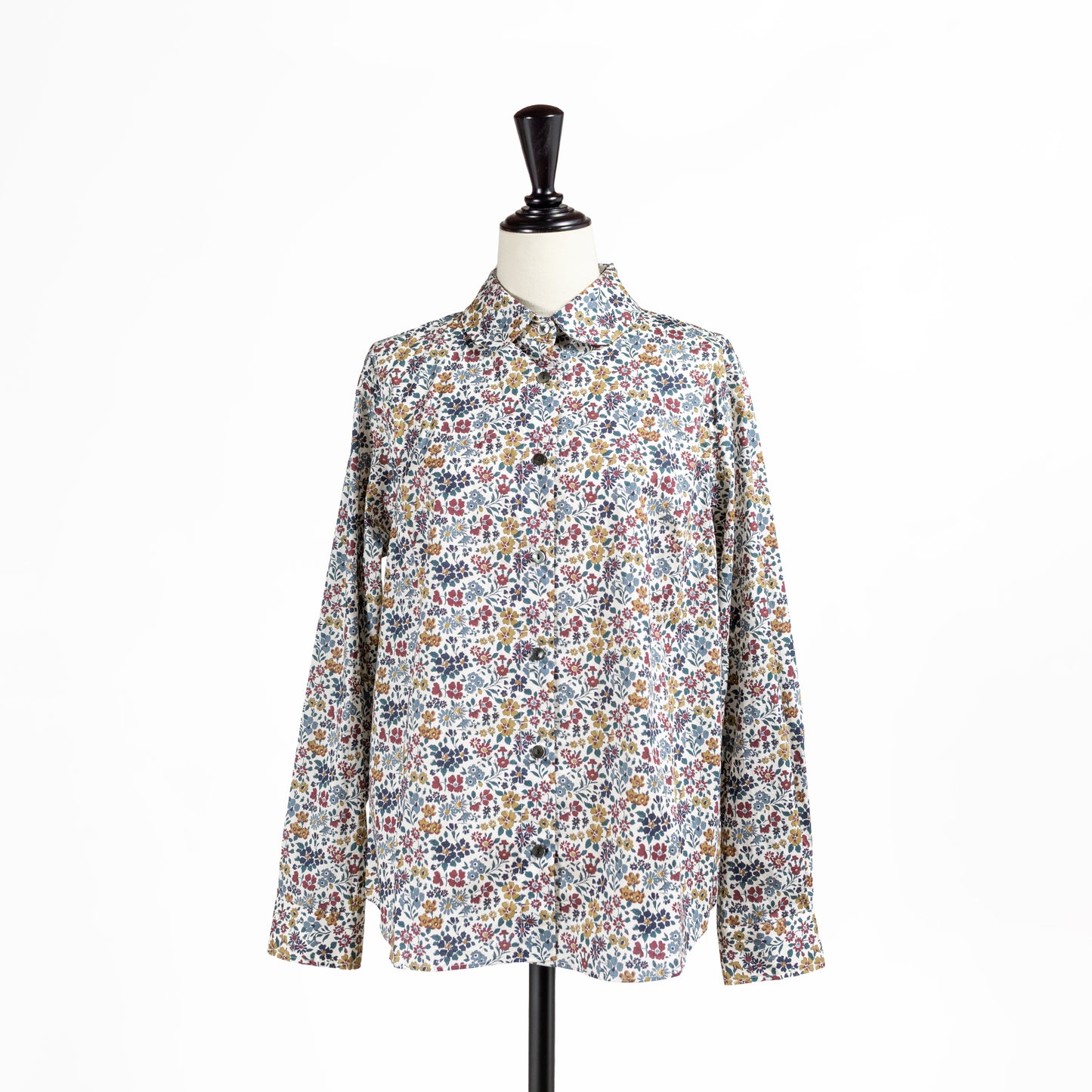 25AW SARAHWEAR ＜Sophia＞リバティプリント丸衿シャツ C53053