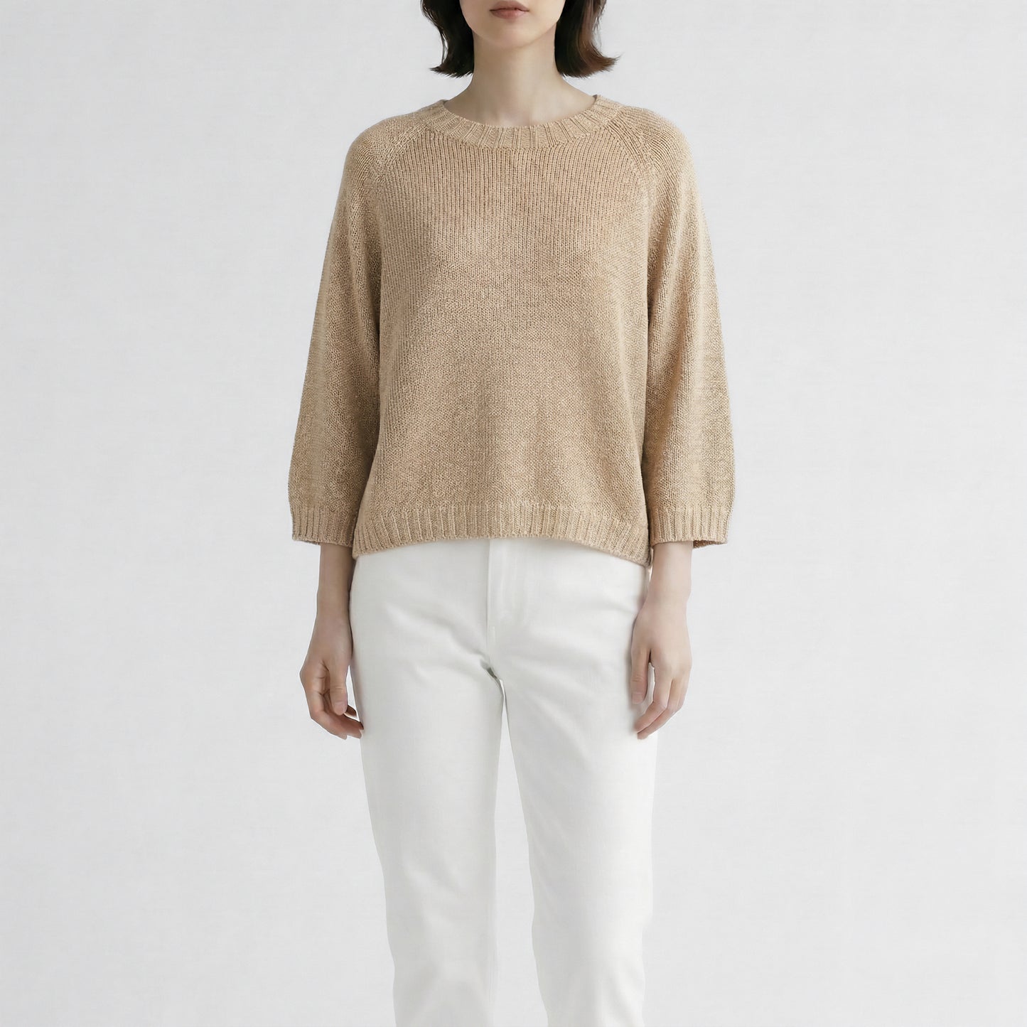 26SS SARAHWEAR リネンニットプルオーバー C11591