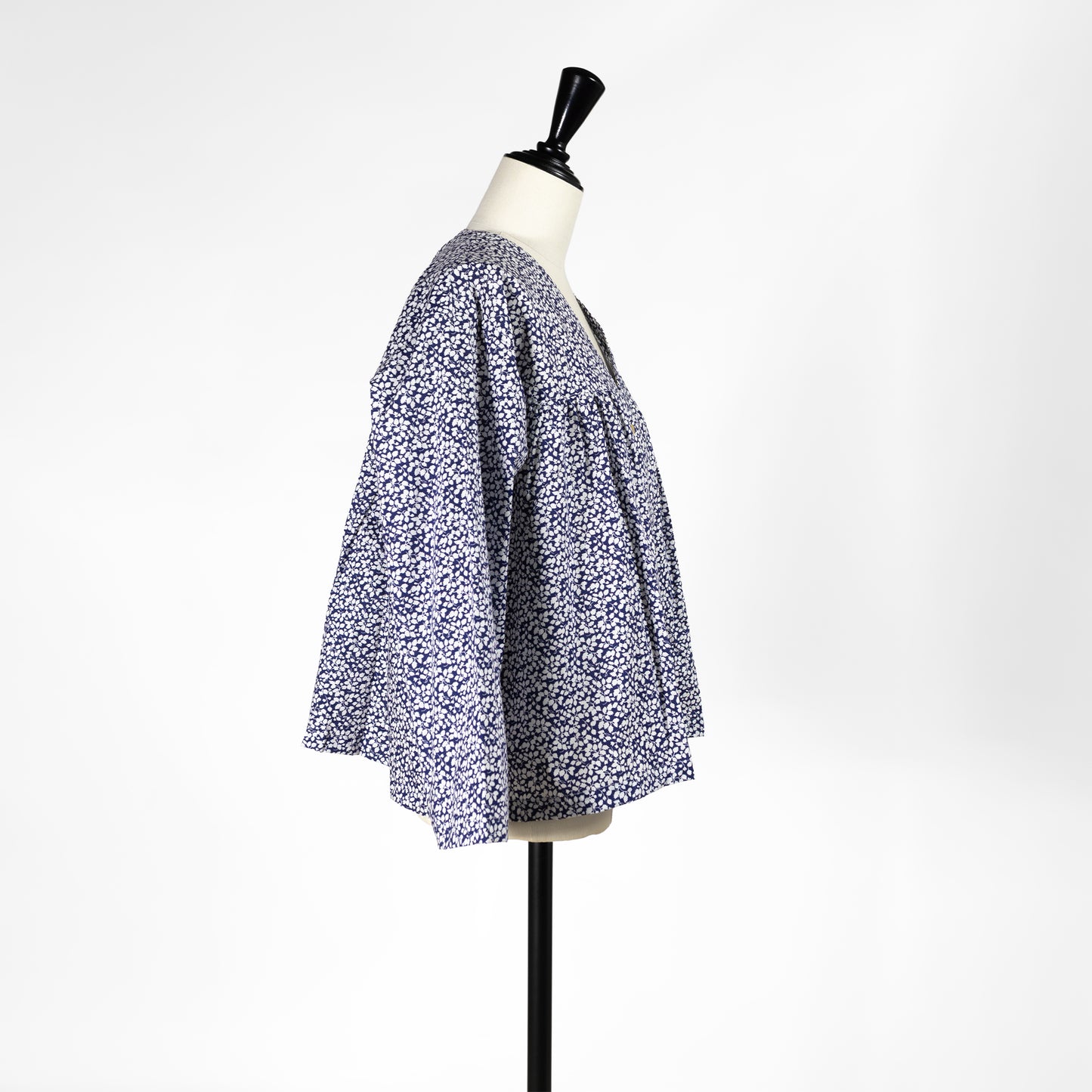 26SS SARAHWEAR リバティプリント ファーマーズブラウス C53109