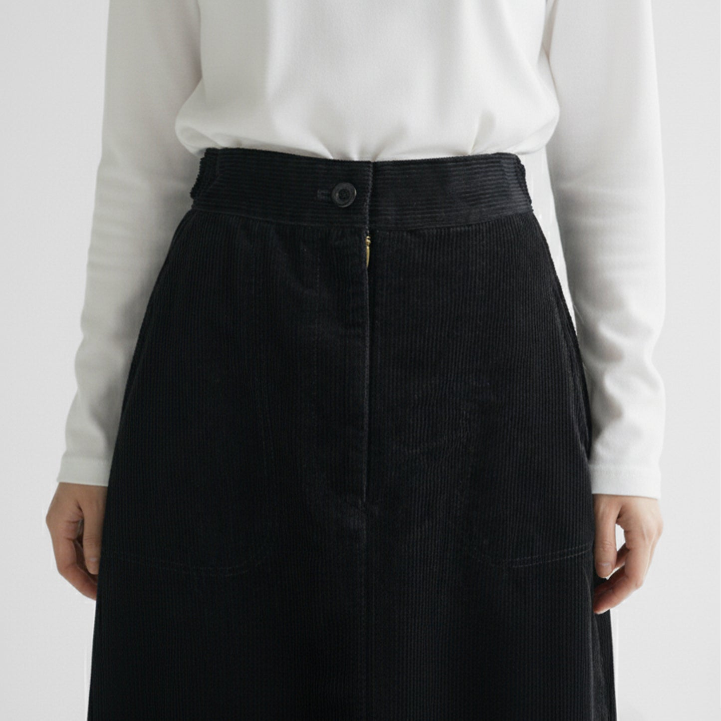 25AW SARAHWEAR コーデュロイセミタイトスカート C21855