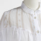 26AW SARAHWEAR ＜Lily＞プレーンローン×エンブロイダリーボイルローン ブラウス C53140