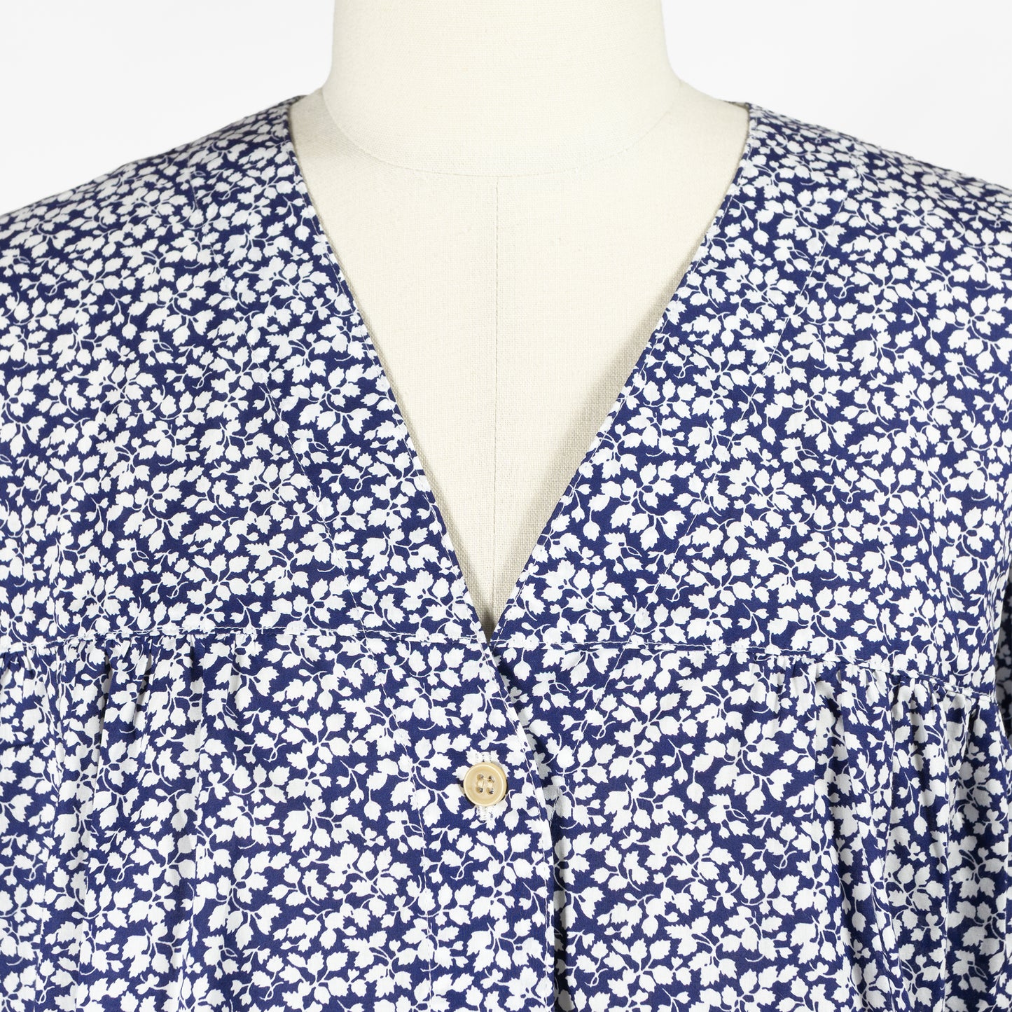 26SS SARAHWEAR リバティプリント ファーマーズブラウス C53109