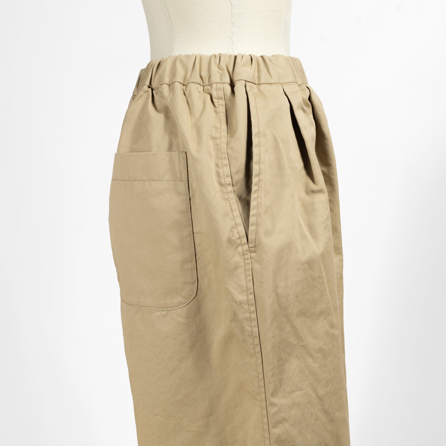 26SS SARAHWEAR オーガニックコットンツイル ソフトバギーパンツ C30600