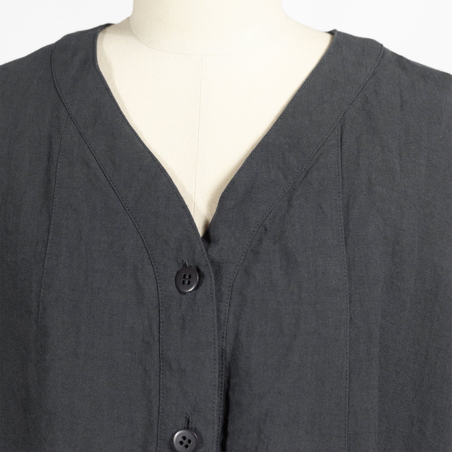 26SS SARAHWEAR プレーンリネンAラインドレス C71298