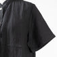 25SS SARAHWEAR リネン半袖スタンドカラーシャツ
