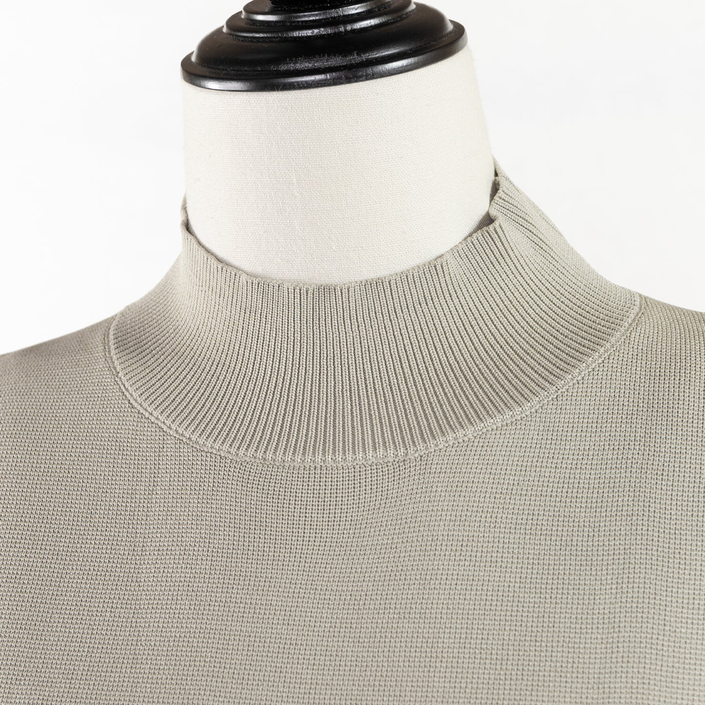 STAMP AND DIARY MILANO RIB BOTTLE NECK PULLOVER